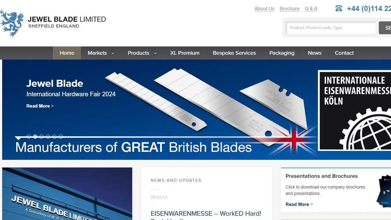 Industrial Blade Manufacturer