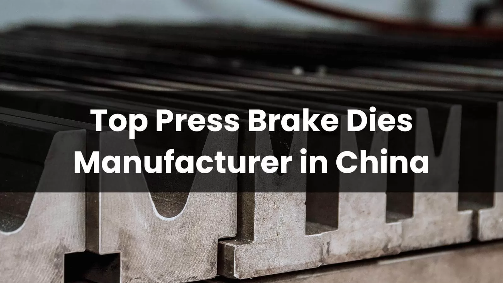 Press Brake Dies Manufacturer