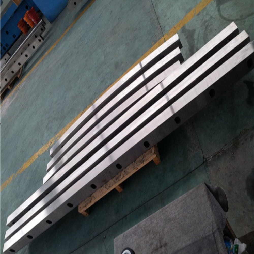 H13k Steel Plate Shear Blades Design for Rolling Mill Plant Cutting Machine Knife